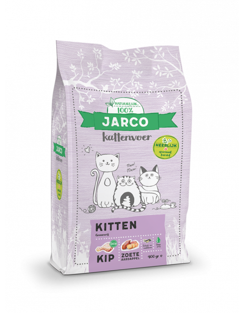Jarco Natural Cat Kitten - Kattenvoer - Kip 2 kg