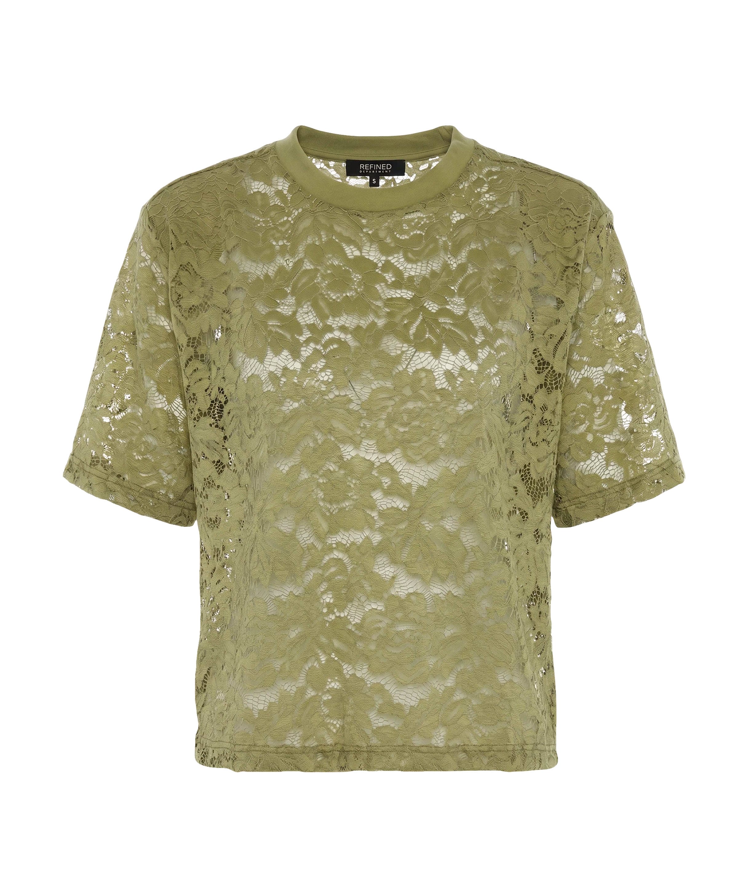 Refined Department Dames T-shirt groen