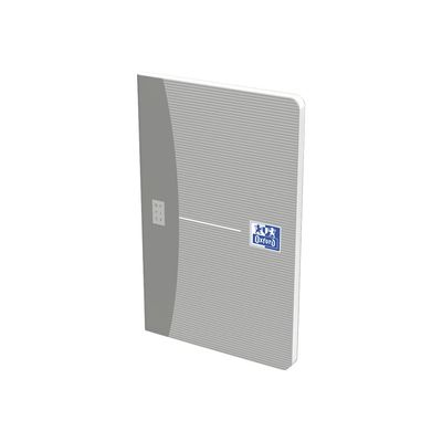 Oxford Office Essentials - Carnet 9 x 14 cm - 96 pages - petits carreaux (5x5 mm) - disponible dans différentes couleurs