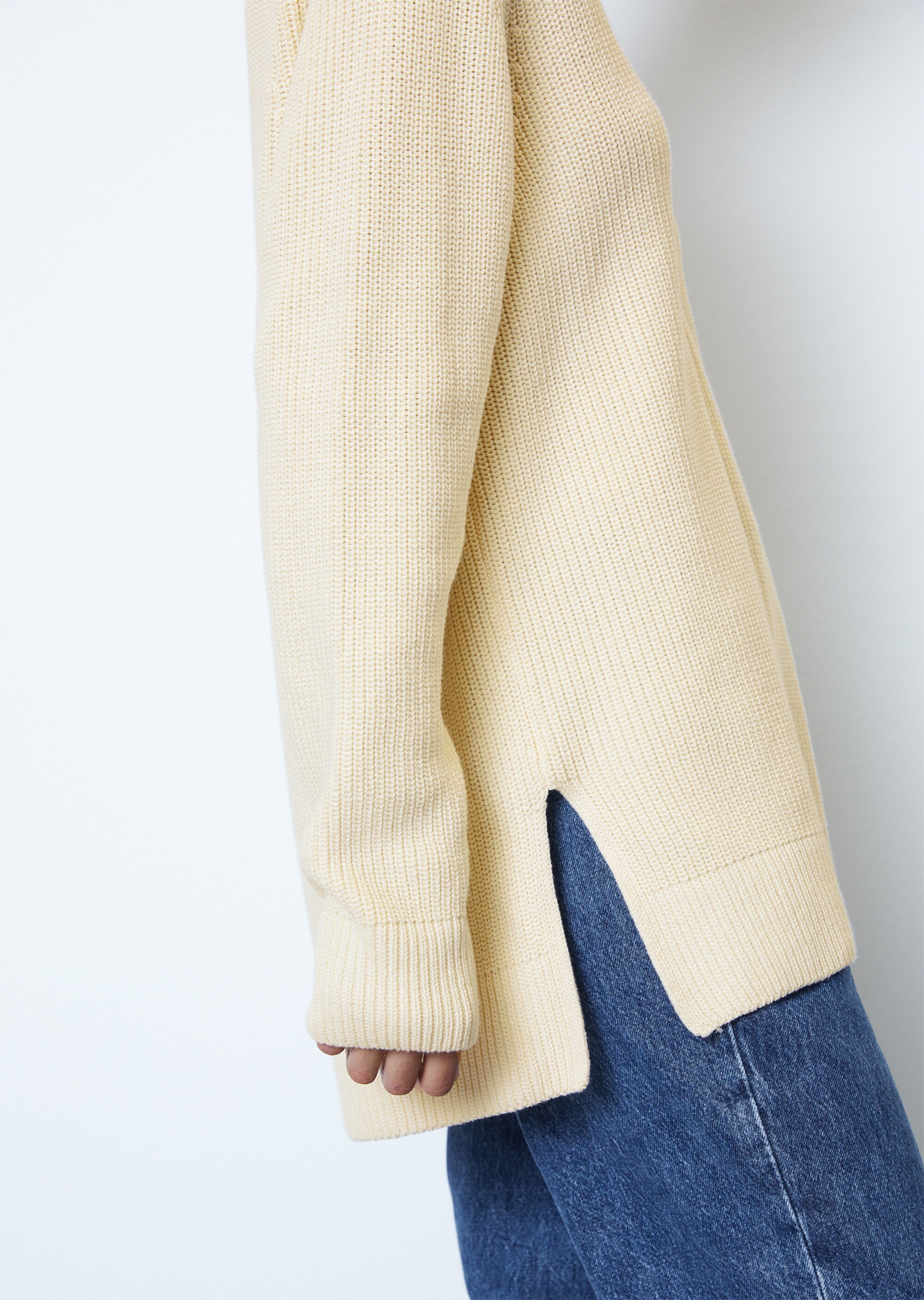 DfC Pullover relaxed aus Heavy Weight Cotton gestrickt