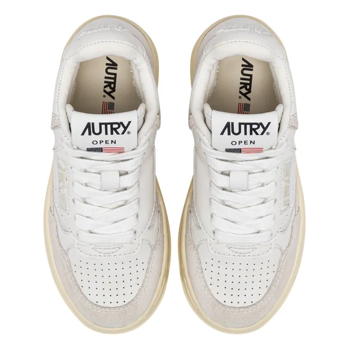 Autry Baskets Kids Open Mid | Gris clair
