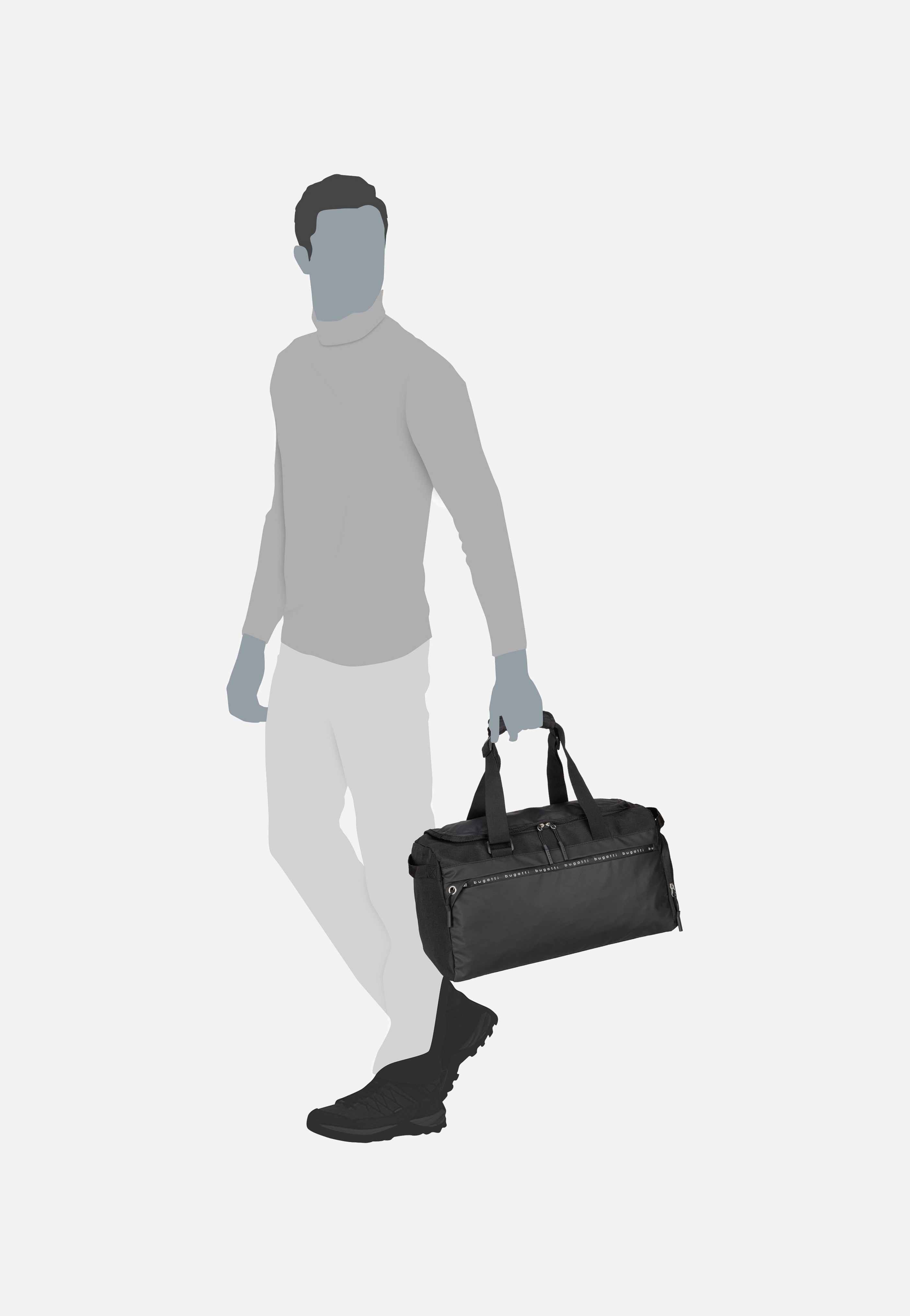 Blanc DeLight Sportsbag Schwarz - Dufflebag