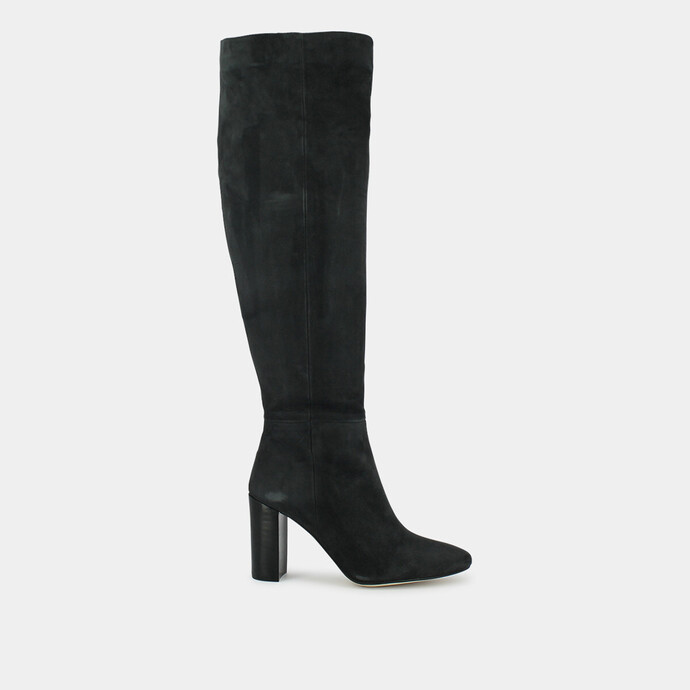 Bottes HARLEY en velours anthracite  Sabina Socol & Jonak