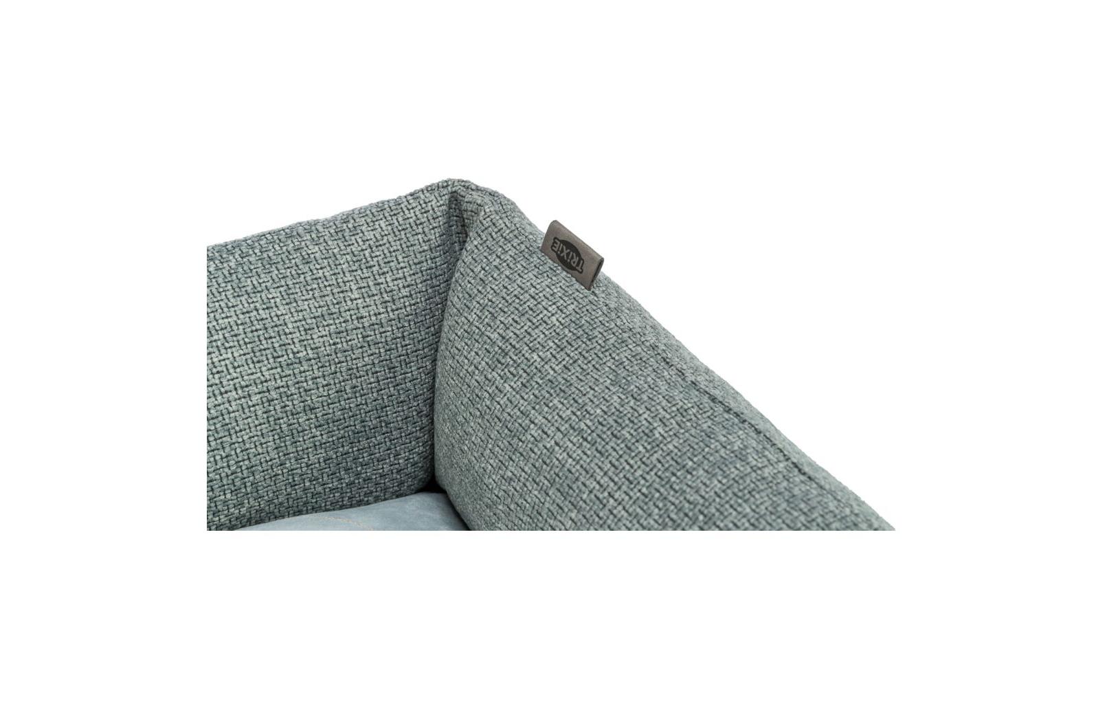 Hunde-Bett Viviana, 80 cm x 60 cm, BlaugrauHundeschlafplatz