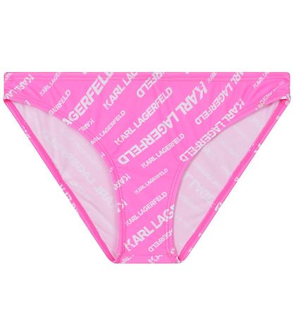 Karl Lagerfeld Bikini - Pink m. Hvid