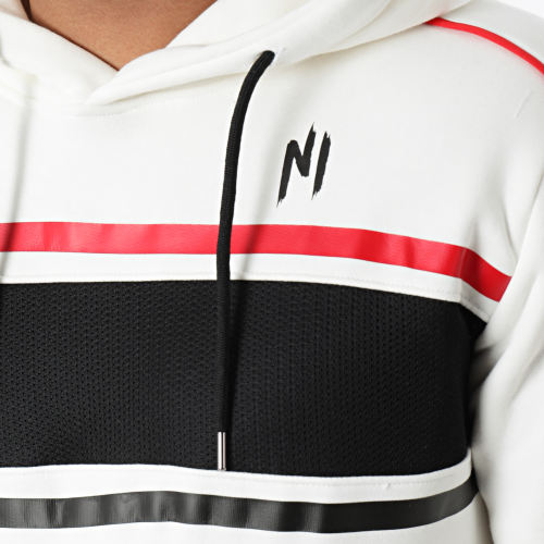 Sweat Capuche Diamond H019 Blanc