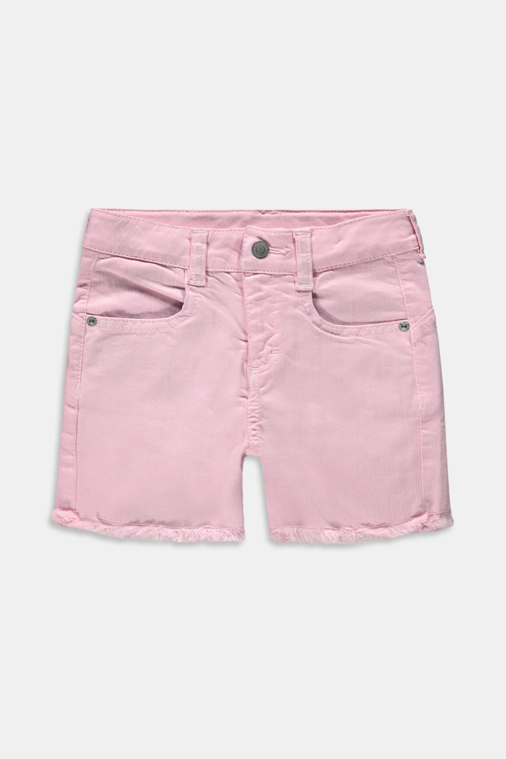 En matière recyclée short à taille ajustable