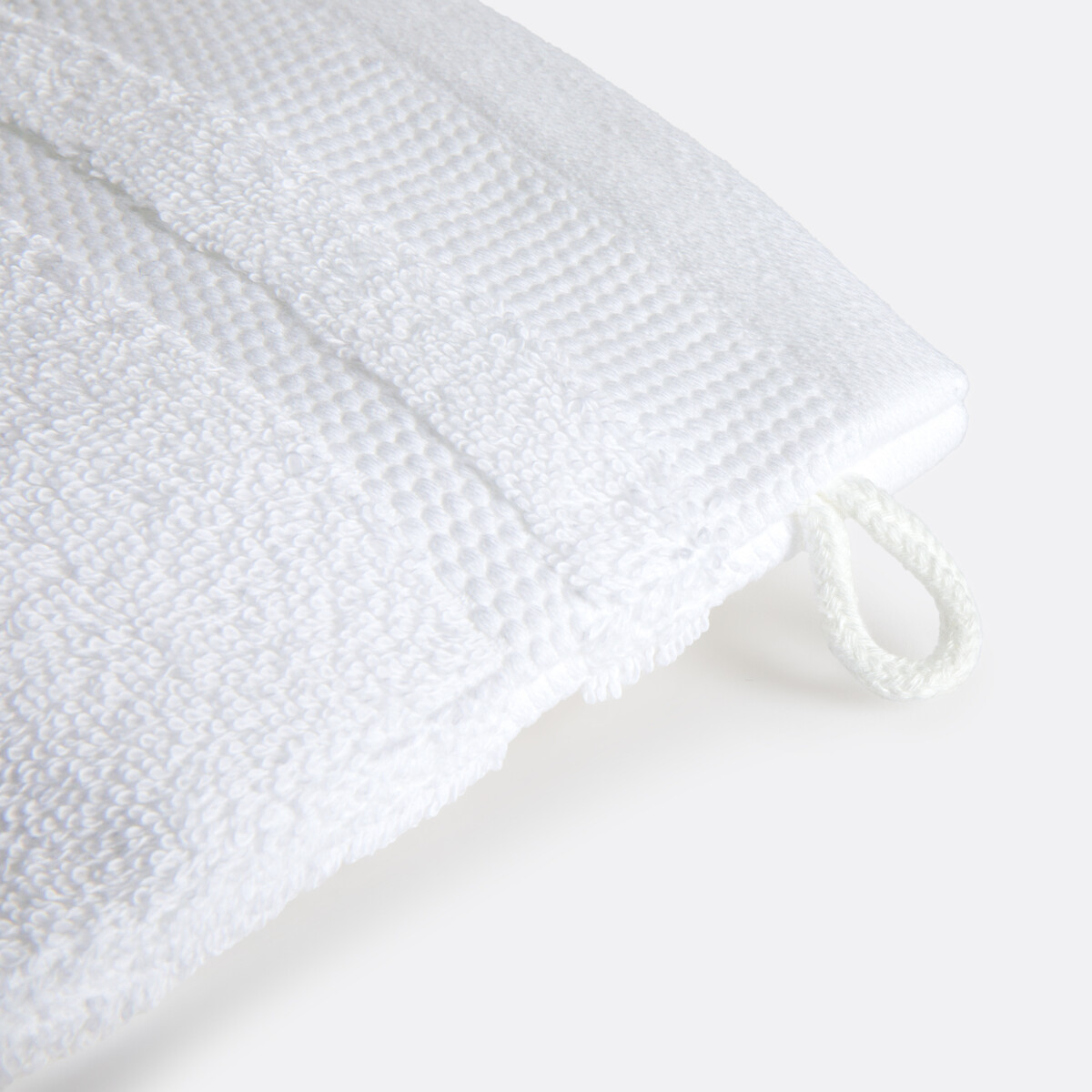 LA REDOUTE INTERIEURS<br>Conjunto de 4 panos de rosto em algodão penteado 600g/m2, Kheops