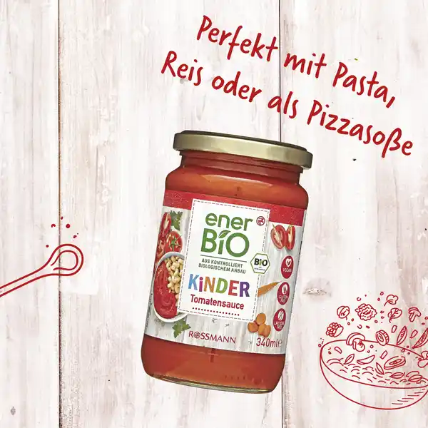 Kinder Tomatensauce