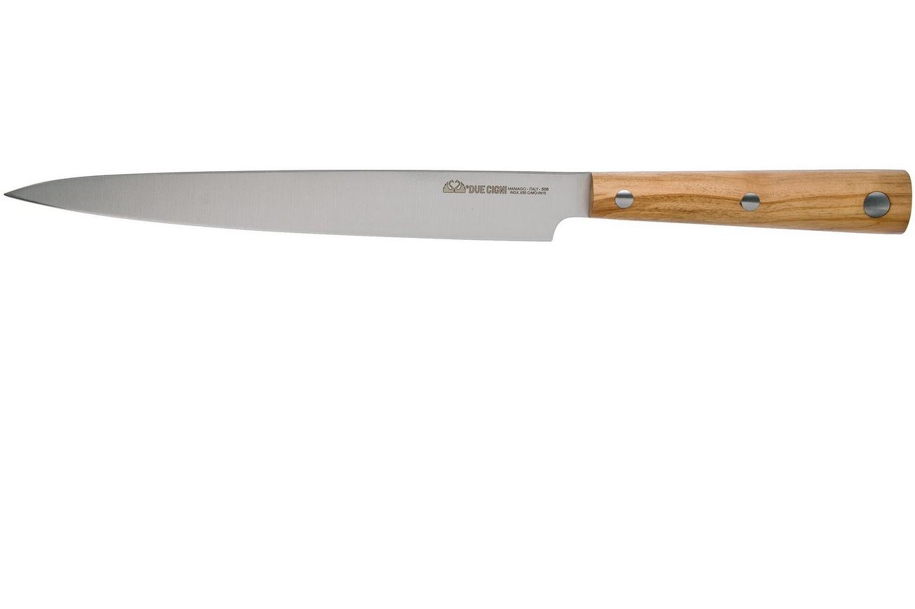 Due Cigni Hakucho sashimi 22 cm, olijfhout