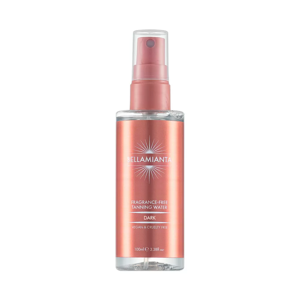 Bellamianta Fragrance Free Tanning Water Dark - 100 ml.