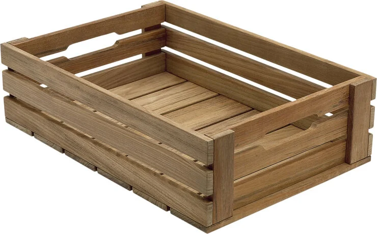 Skagerak Dania Box 4, Teak, Apple Box Brun
