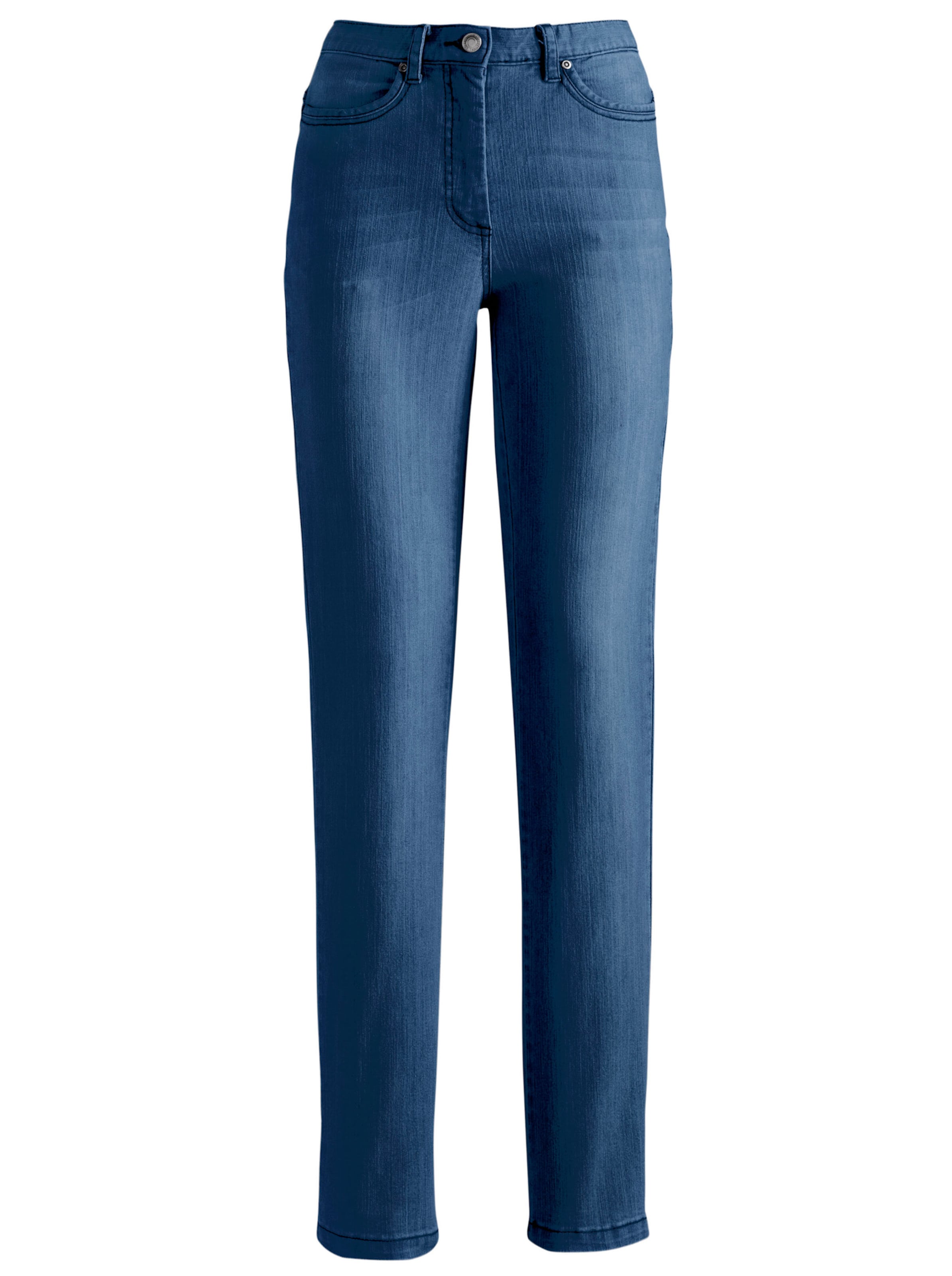 5-Pocket-Jeans in blue-stone-washed