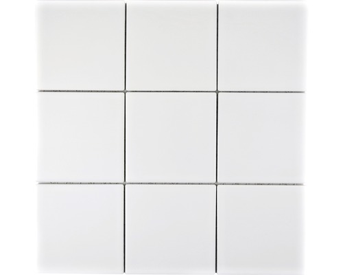 Keramisch mozaïek CQ 105 30x30 cm wit mat