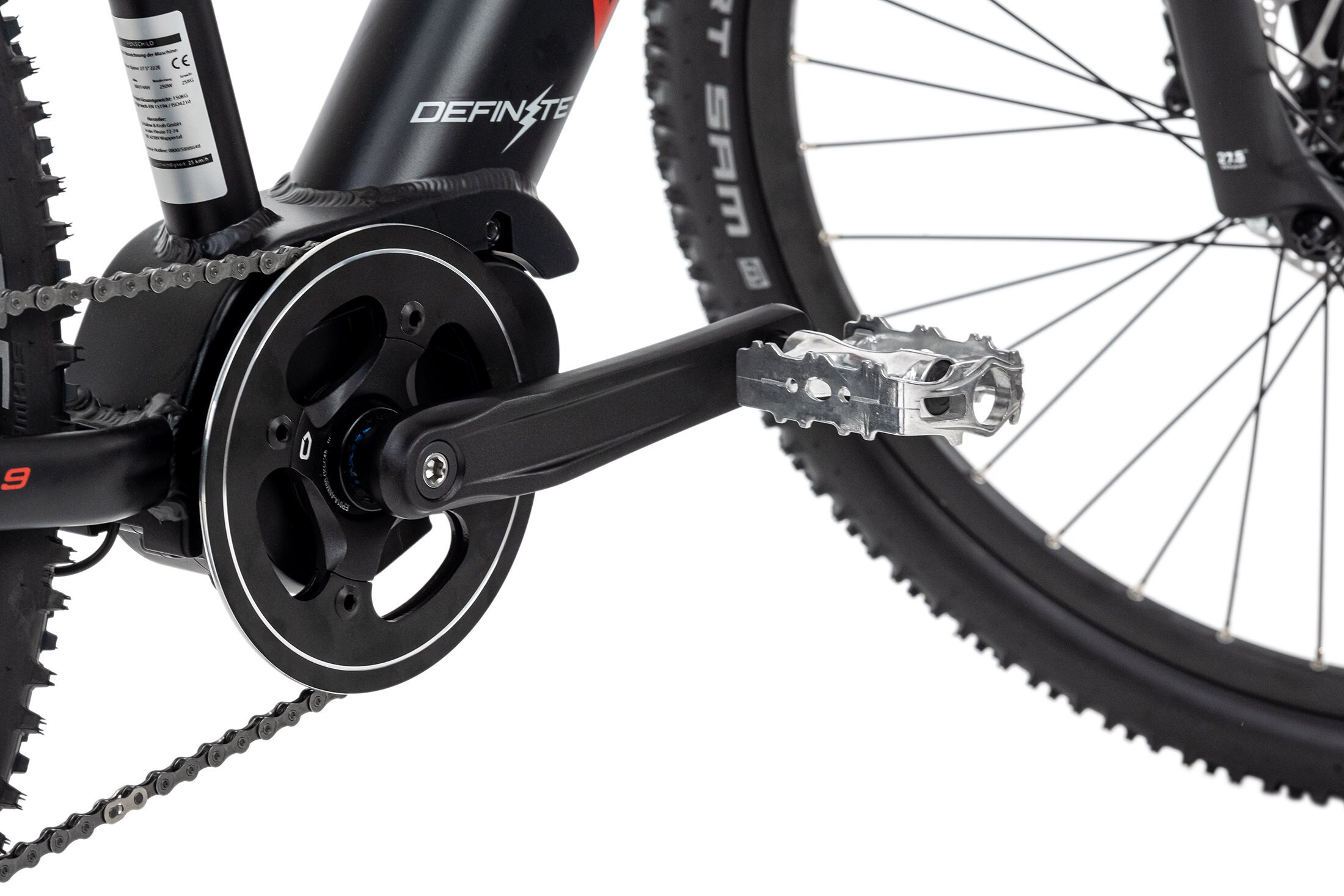 Adore E-Mountainbike Hardtail 27,5'' Adore Xpose Mittelmotor 36 V/14 Ah Li-Ion-Akku