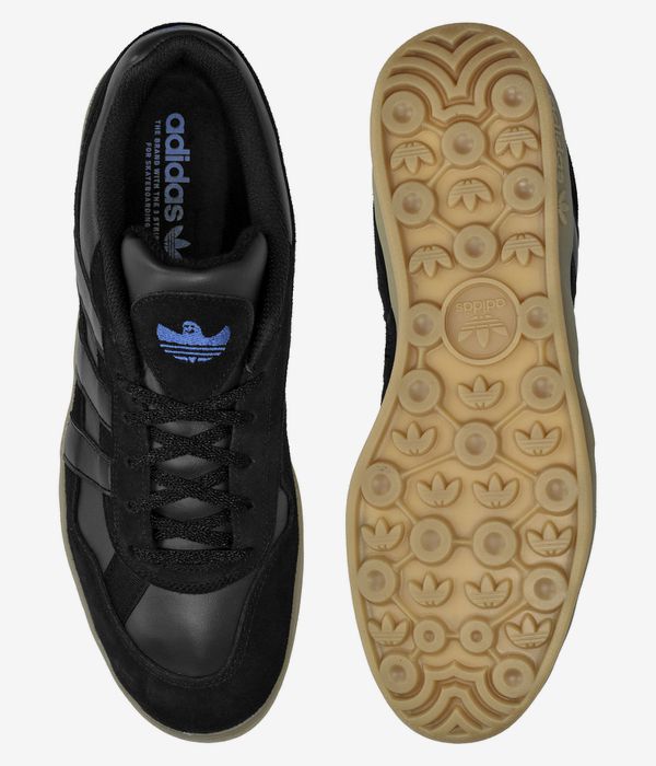adidas Skateboarding Aloha Super Schuh (core black carbon bluebird)