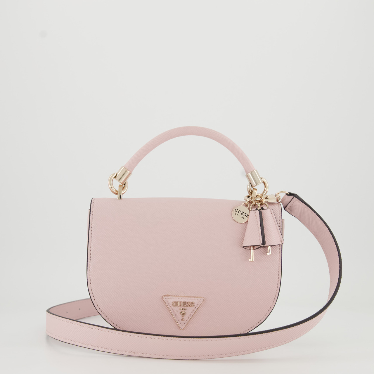 GUESS GIZELE MINI SADDLE CROSSBODY