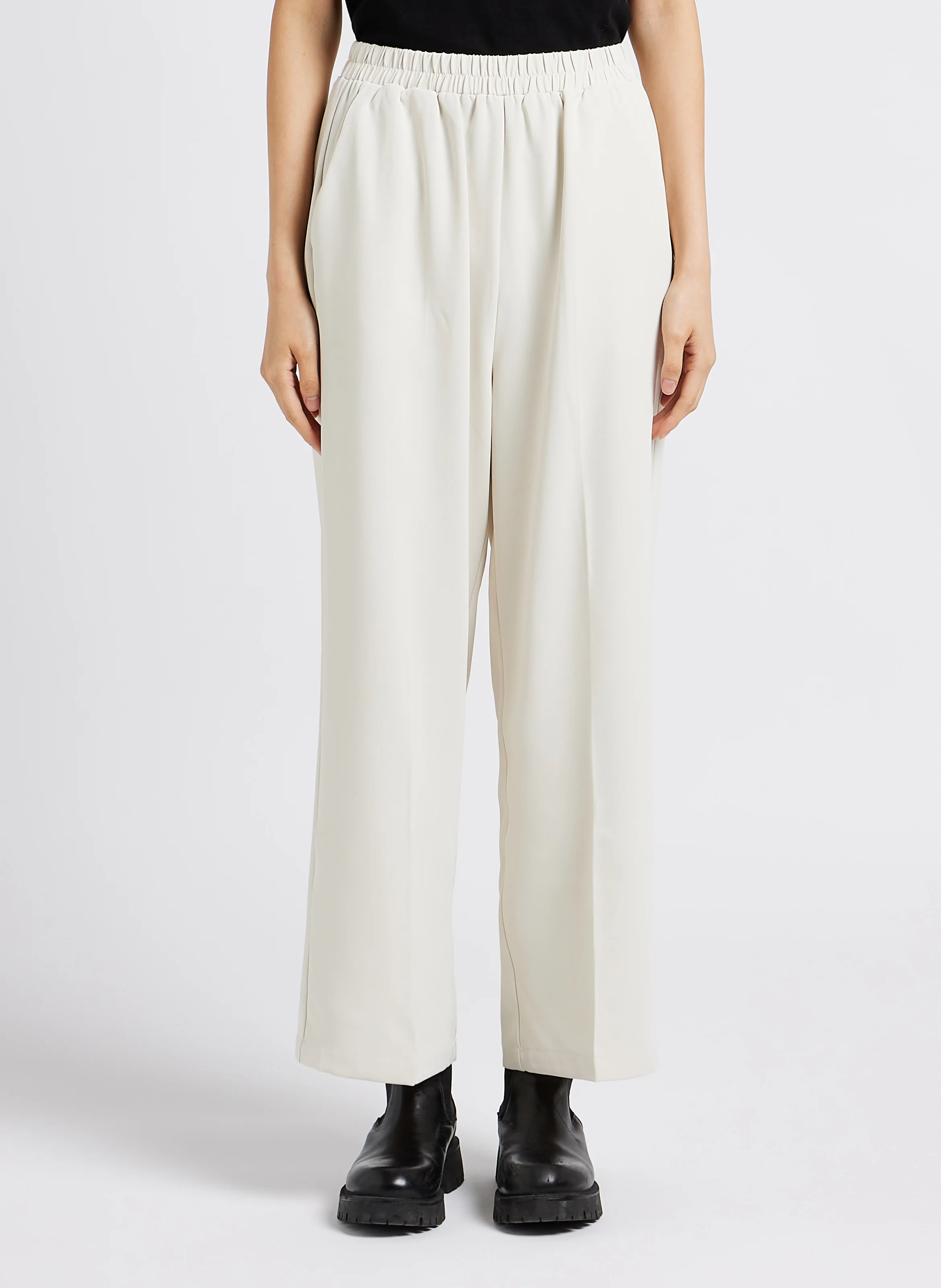 LEVI - Pantalon droit taille mi-haute | Beige