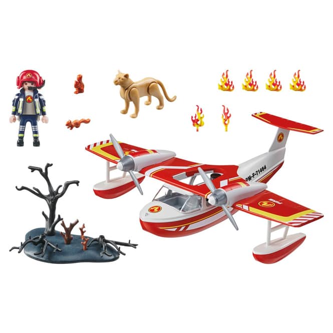 Playmobil® 71463 - Feuerwehrflugzeug mit Löschfunktion - Playmobil® Action Heroes