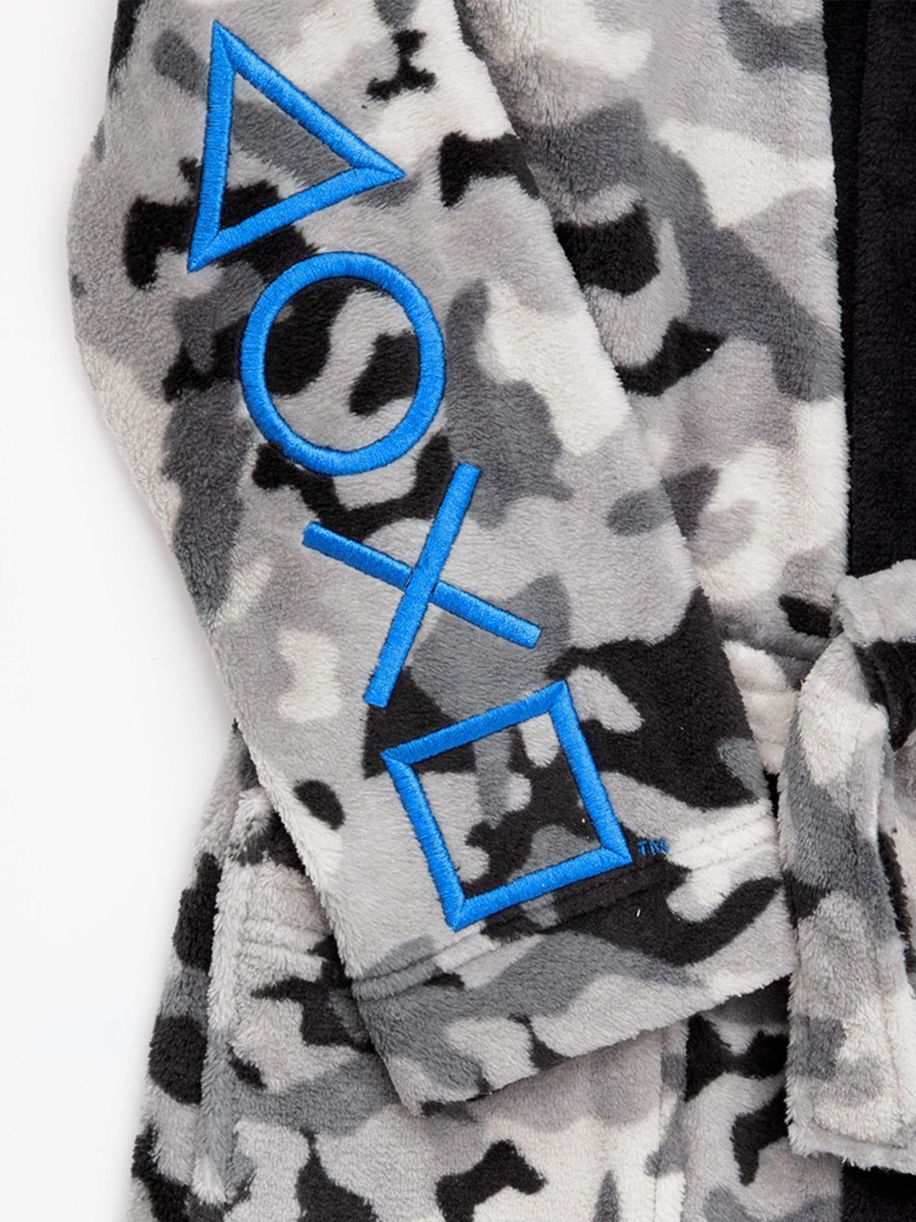 Grijs Playstation™ - Vanilla Underground - Uniseks fleece kamerjas voor kinderen