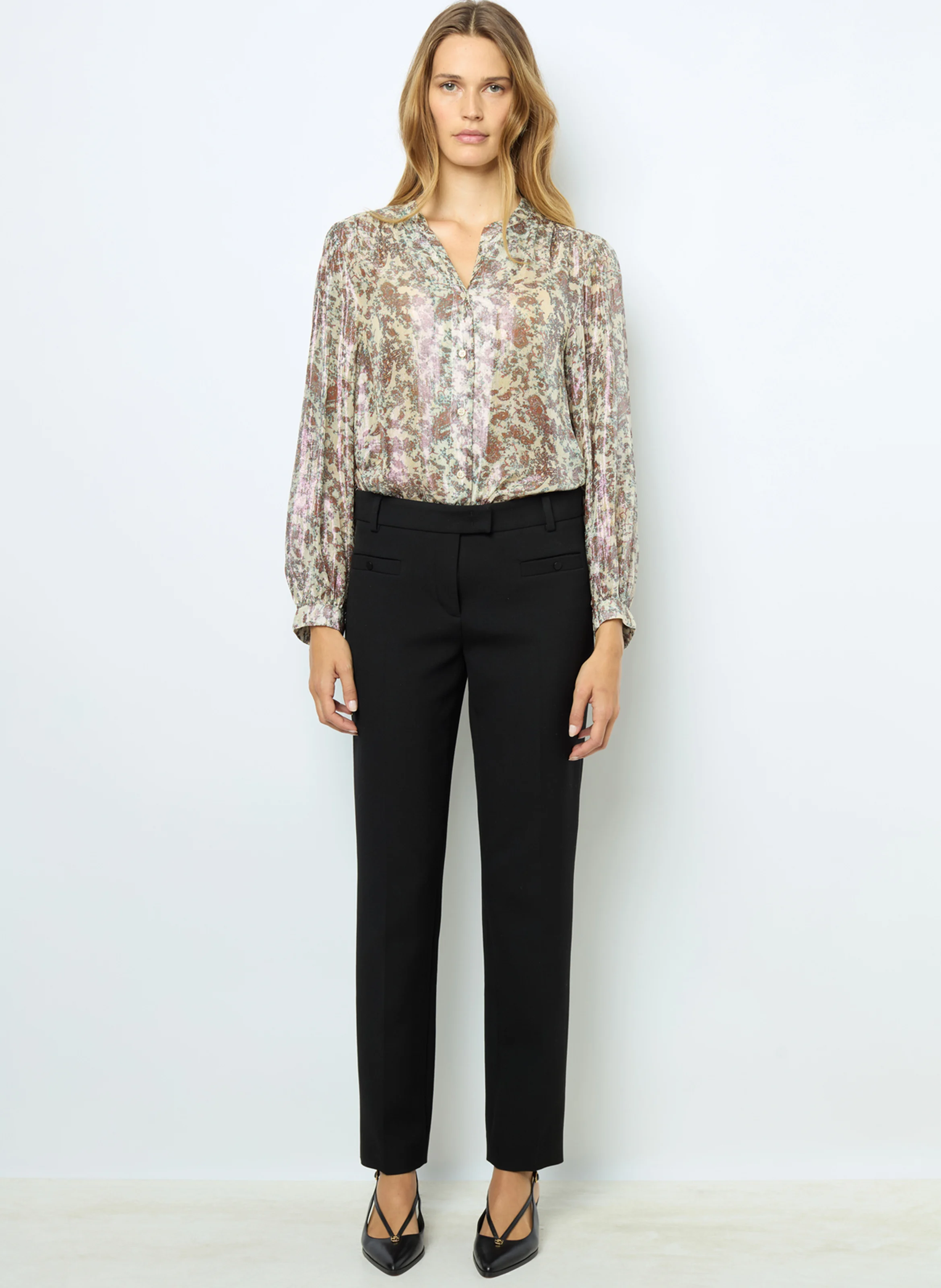 NESSERYN - Pantalon slim| Noir