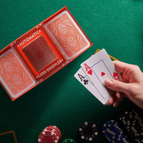 Card shuffler elektrisk 4 kortstokker