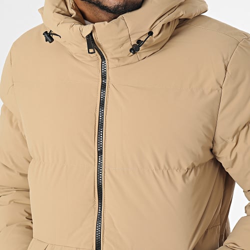 Doudoune Capuche Beige