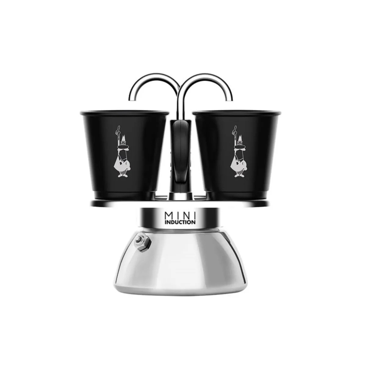 Cafetière italienne 2 tasses 0.1l inox - 0007310 - BIALETTI