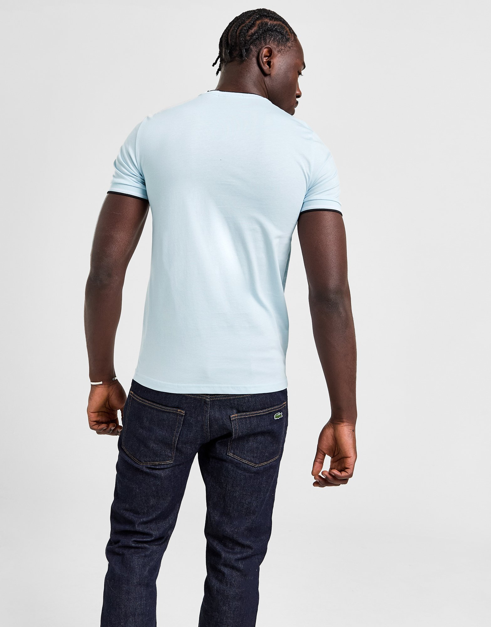 Fred Perry T-Shirt à Manches Courtes Twin Tipped Ringer Homme