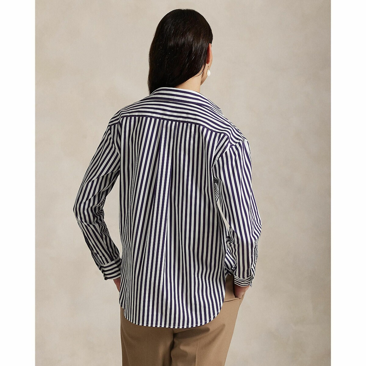 Camisa listrada de manga comprida POLO RALPH LAUREN