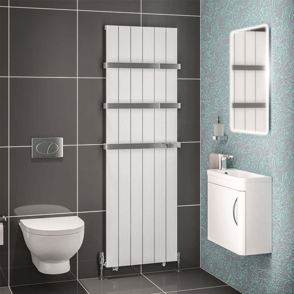 Eastbrook Mersey paneelradiator 57x180cm 1552W wit mat