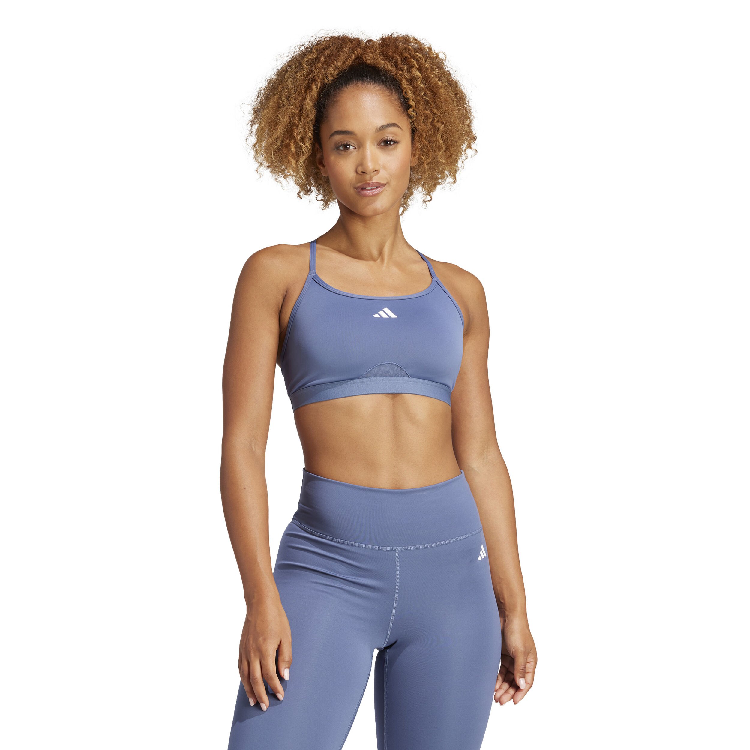 adidas Aeroimpact Low-Support Soutien-gorge Sport Femmes - Bleu Gris