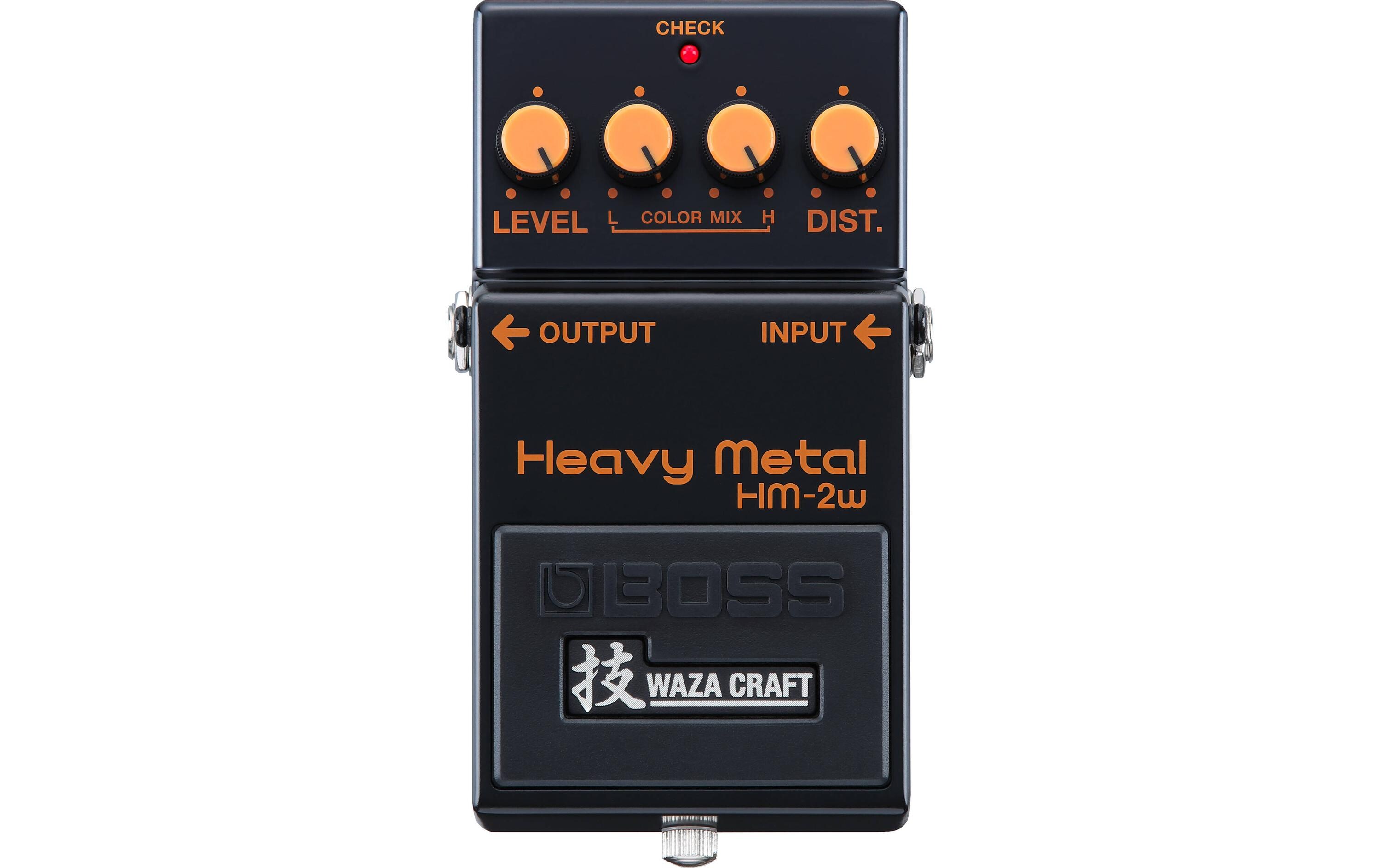 Pedal HM-2W<br>Neuauflage des legendären Distortion-Pedals, erweitert auf Basis der «Waza»-Handwerkskunst