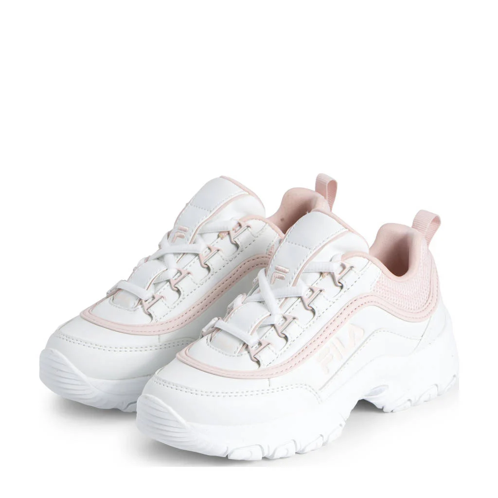 Fila Stradasneakers wit/lichtroze