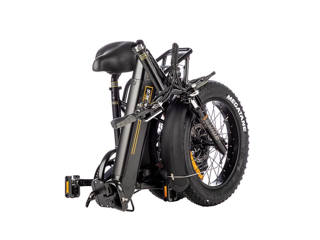 Lacros Mustang M250 elektrisch opvouwbare Fatbike - Black