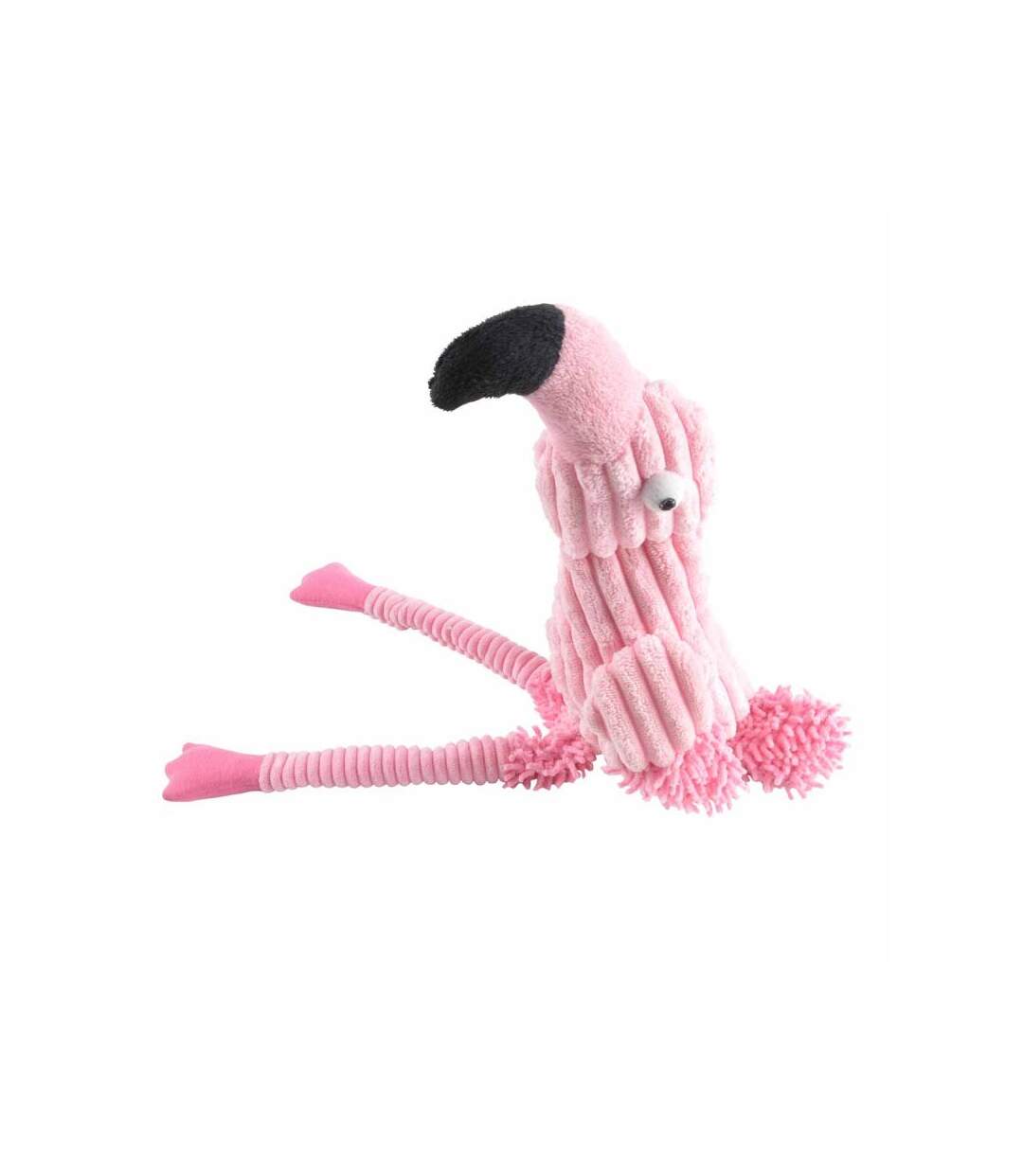 Paris Prix - Peluche Pour Chien flamant Rose 46cm Rose