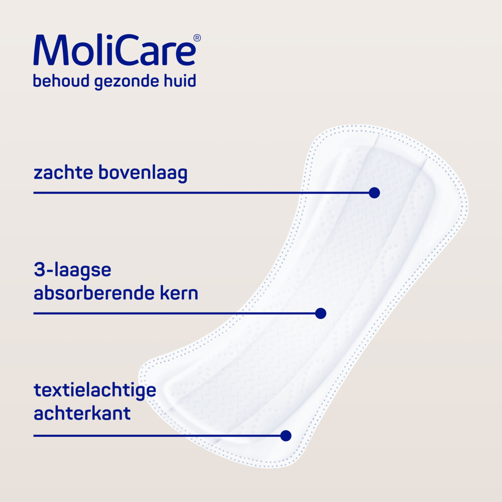 4x Molicare Premium Lady Pad 0,5 Druppels 70 ml Absorptie28 stuks