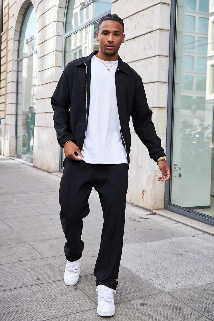 Ensemble 2 pièces veste + pantalon noir
