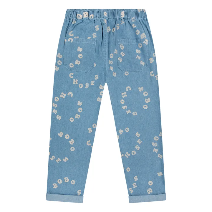 Bobo Choses Pantalon Denim Circle | Bleu jean