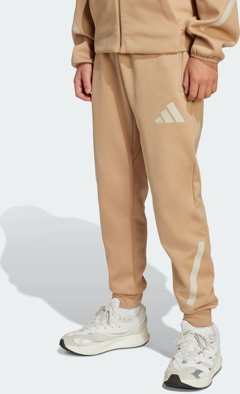 adidas - Z.N.E. Tapered-Leg Broek - Bruin - Kinderen