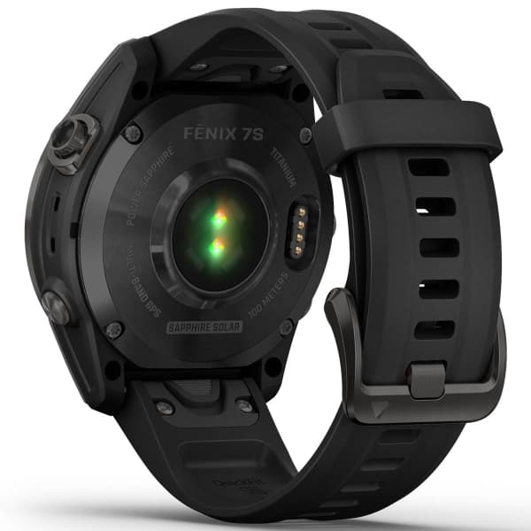 Montre cardio GPS GARMIN FENIX 7S SAPPHIRE SOLAR CARBON