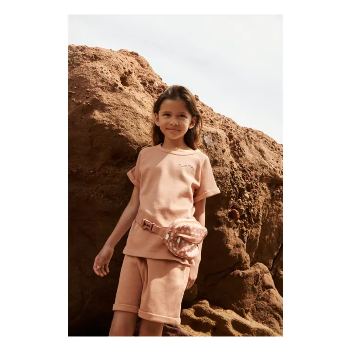 Liewood T-shirt Nilo Gaufré | Abricot