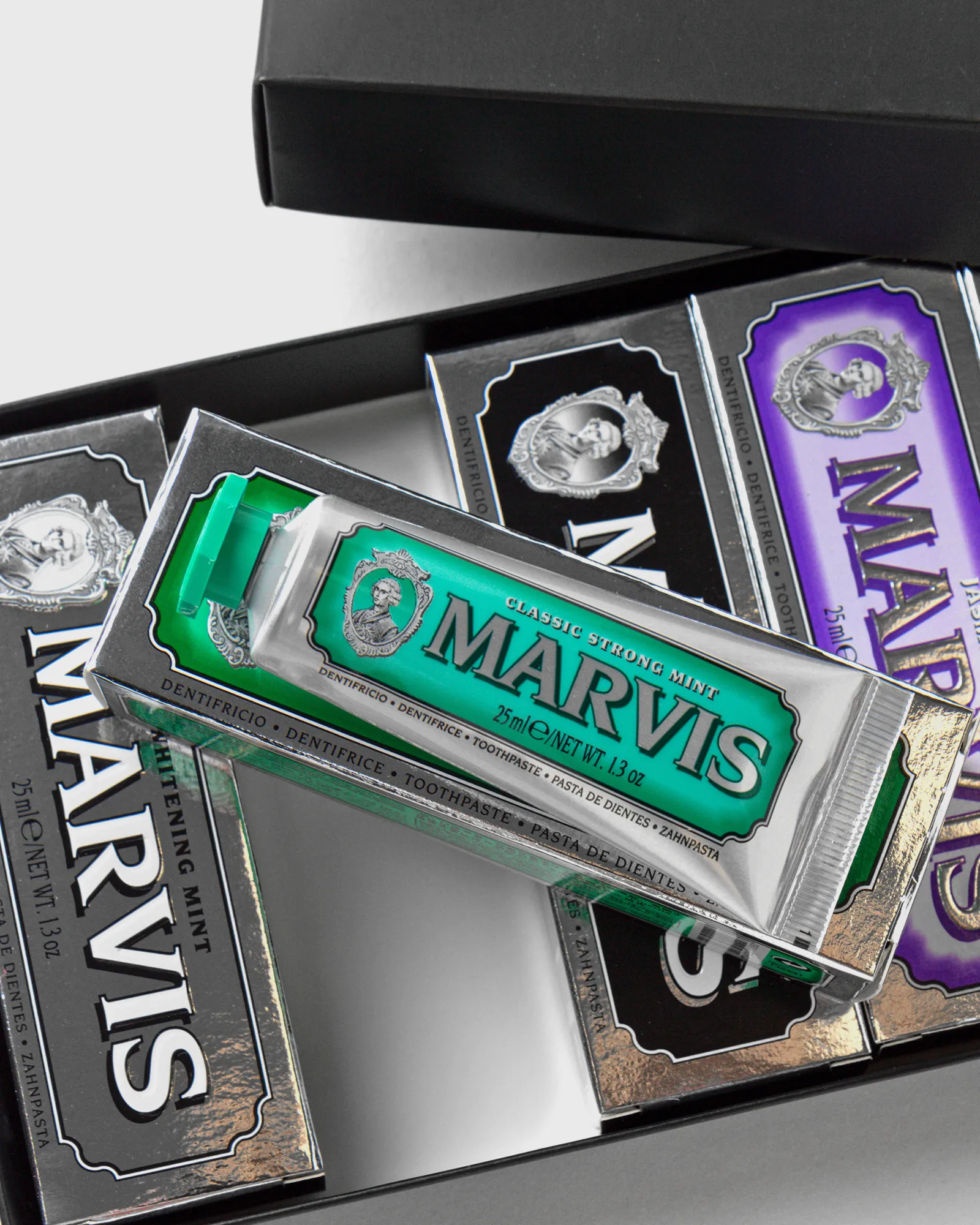 MARVIS Toothpaste 7 FLAVORS BOX 7 x 25 ML
