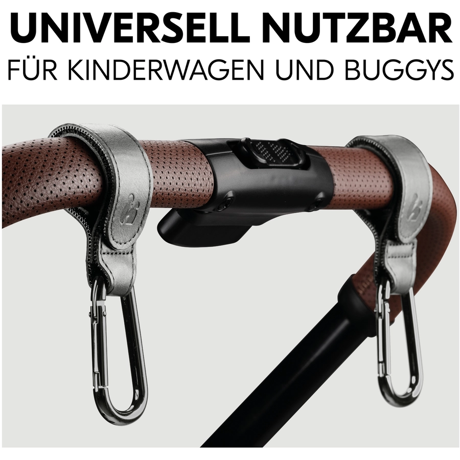 hauck Kinderwagen-Haken Grey