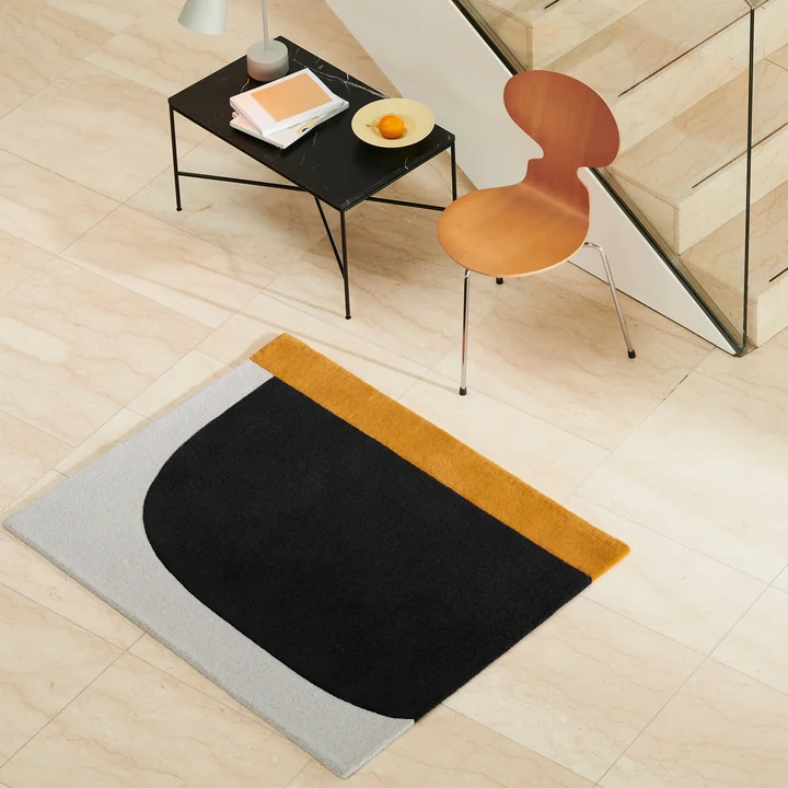 Fritz Hansen - Cecilie Manz Teppich, 103 x 130 cm, Ochre