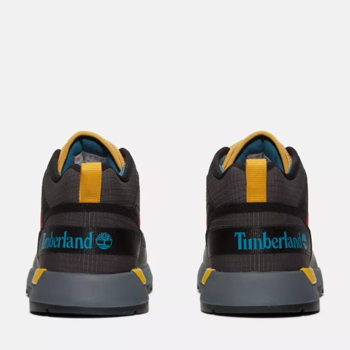 Calça de malha Field Trekker para homens, na cor cinza.