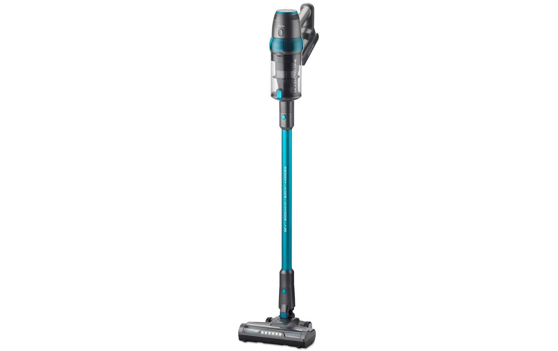 Quick Clean Professional T9621 Blau<br>2-in-1 Akkustaubsauger mit hoher Saugkraft