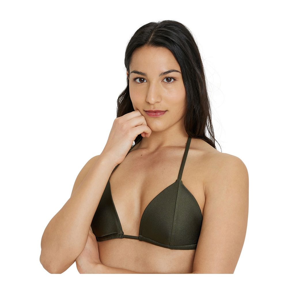 Arena SOLID - Maillot de bain 2 pièces Femme dark olive