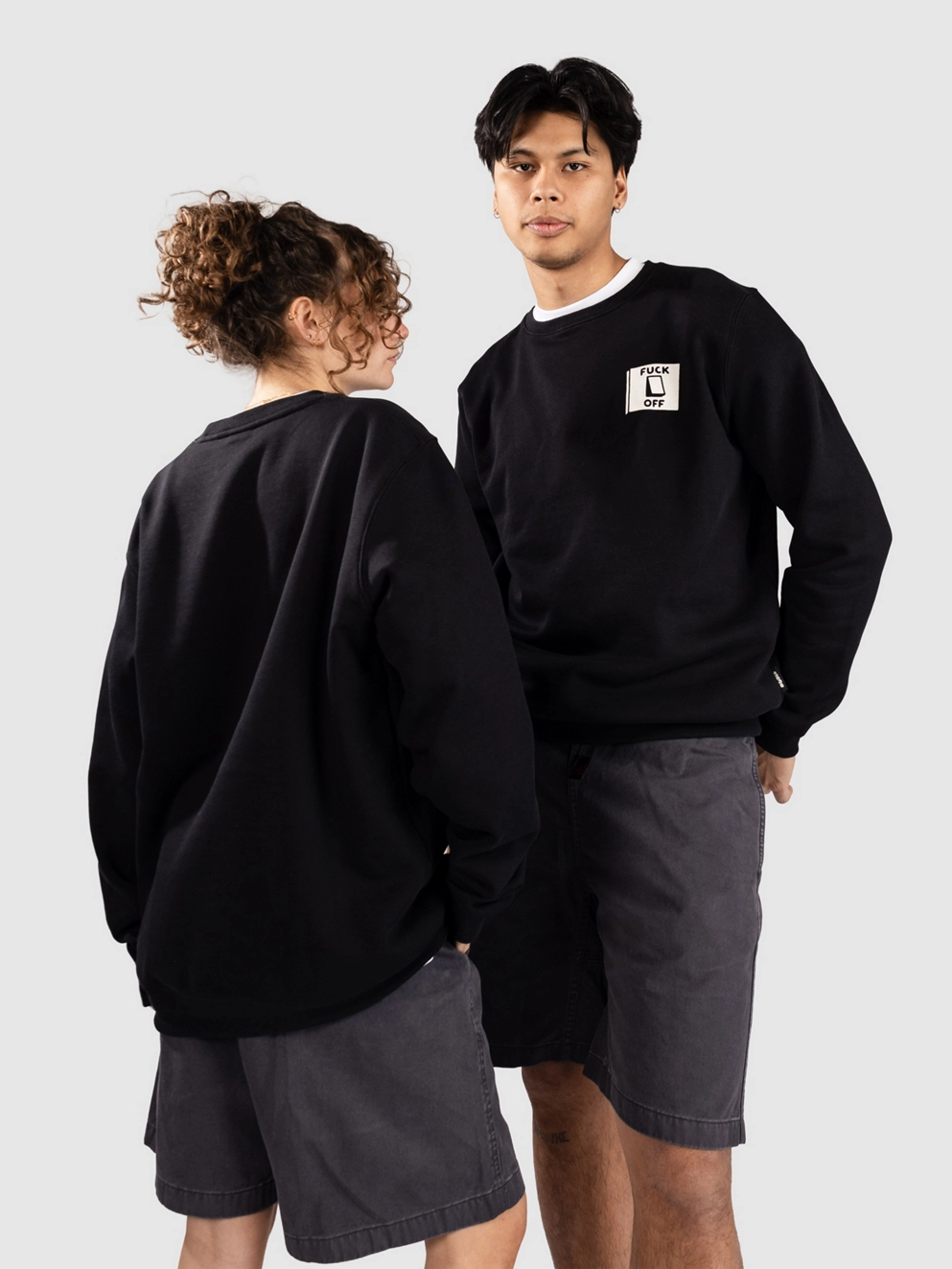 The Dudes Switch Classic Sweater black