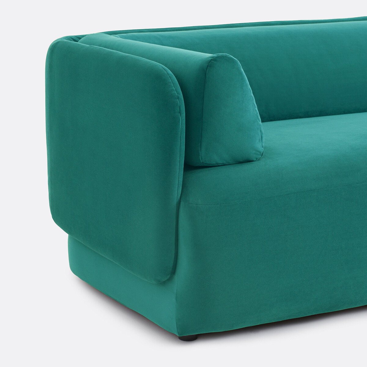 LA REDOUTE INTERIEURS<br>Banco, 3-zit em fluweel, Méridiano